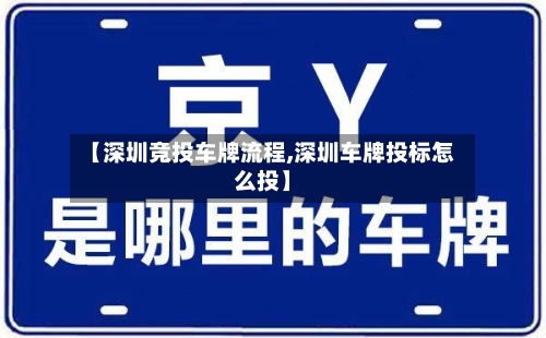 【深圳竞投车牌流程,深圳车牌投标怎么投】