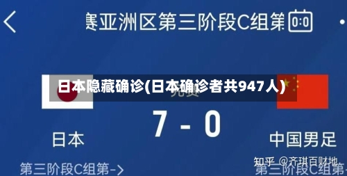 日本隐藏确诊(日本确诊者共947人)