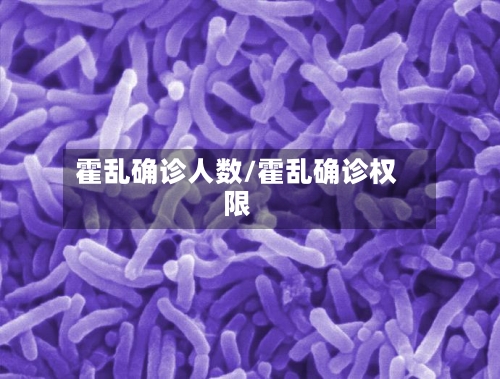 霍乱确诊人数/霍乱确诊权限