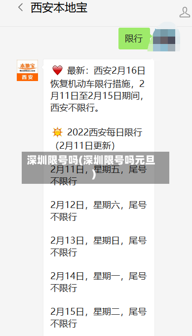深圳限号吗(深圳限号吗元旦)