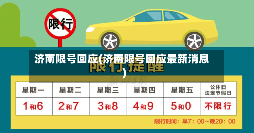 济南限号回应(济南限号回应最新消息)