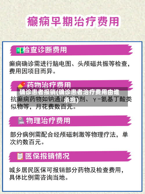 确诊患者报销(确诊患者治疗费用由谁承担)