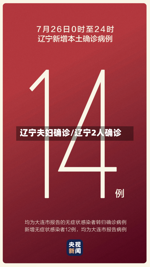 辽宁夫妇确诊/辽宁2人确诊