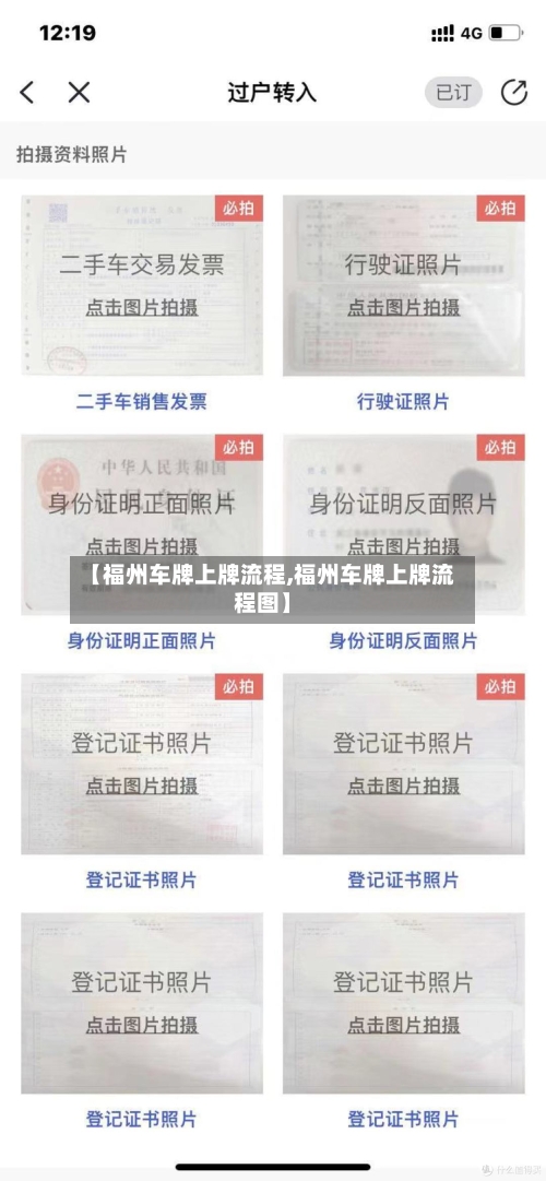 【福州车牌上牌流程,福州车牌上牌流程图】