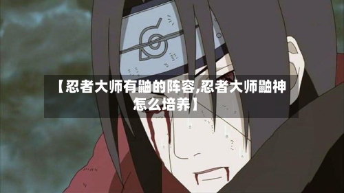 【忍者大师有鼬的阵容,忍者大师鼬神怎么培养】