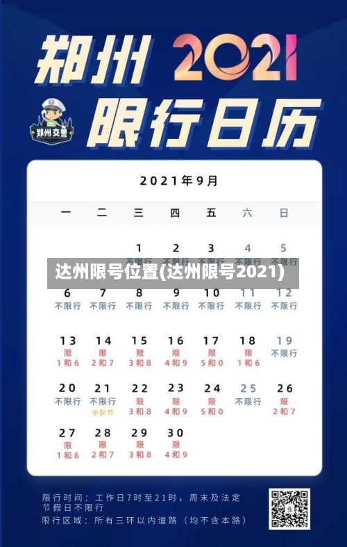 达州限号位置(达州限号2021)