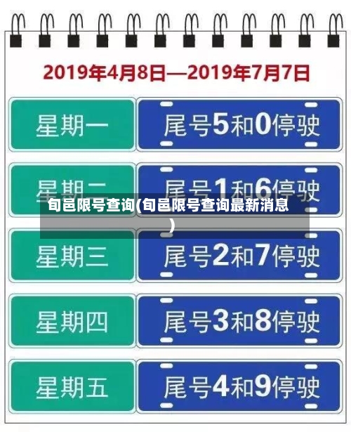 旬邑限号查询(旬邑限号查询最新消息)
