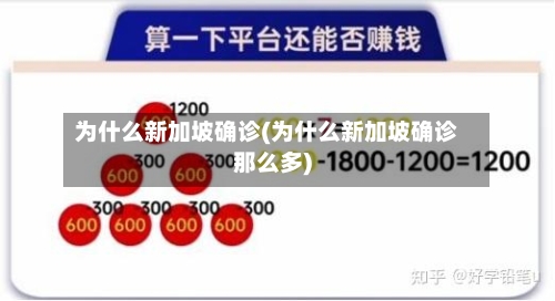 为什么新加坡确诊(为什么新加坡确诊那么多)