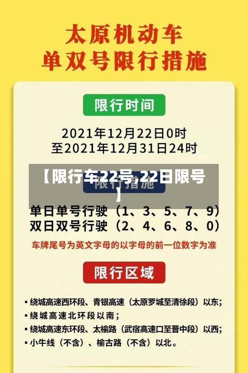 【限行车22号,22日限号】
