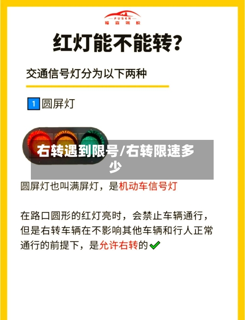 右转遇到限号/右转限速多少