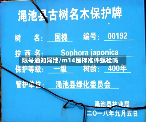 限号通知渑池/m14是标准件螺栓吗