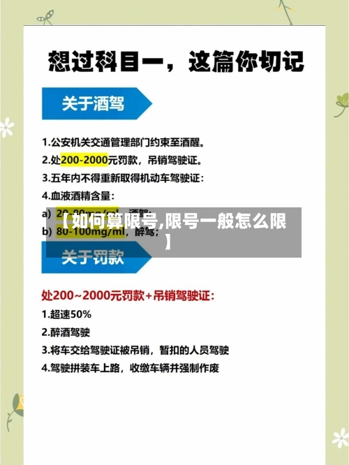 【如何算限号,限号一般怎么限】