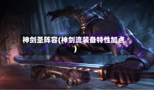 神剑圣阵容(神剑流装备特性加点)