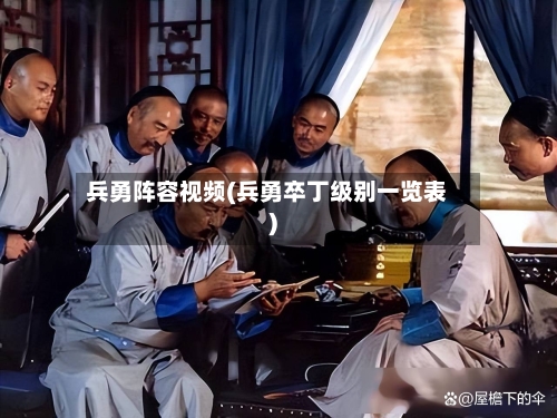 兵勇阵容视频(兵勇卒丁级别一览表)
