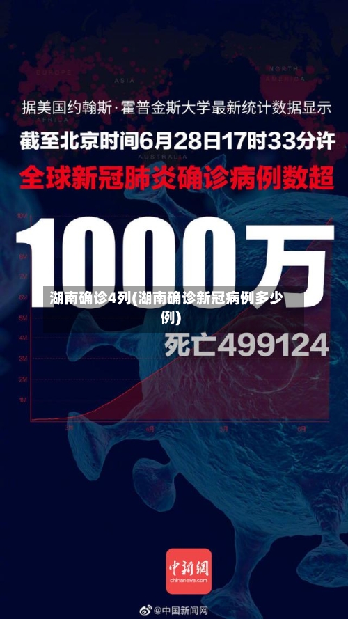 湖南确诊4列(湖南确诊新冠病例多少例)